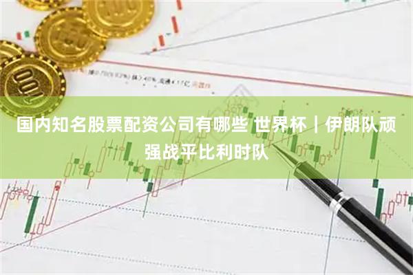 国内知名股票配资公司有哪些 世界杯｜伊朗队顽强战平比利时队